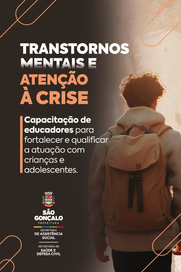São Gonçalo vai realizar capacitação em saúde mental para educadores sociais