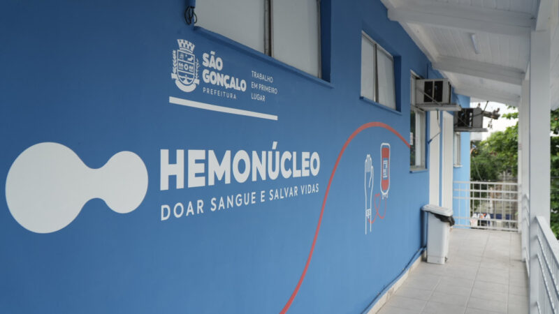 Hemonúcleo de São Gonçalo abre as portas neste sábado (7) para receber doadores