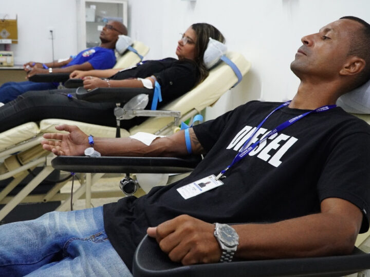 Servidores municipais doam sangue no Hemonúcleo de São Gonçalo nesta sexta-feira (6)