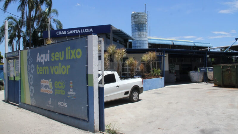 Ecopontos de São Gonçalo chegam a 600 toneladas de materiais recicláveis recolhidos