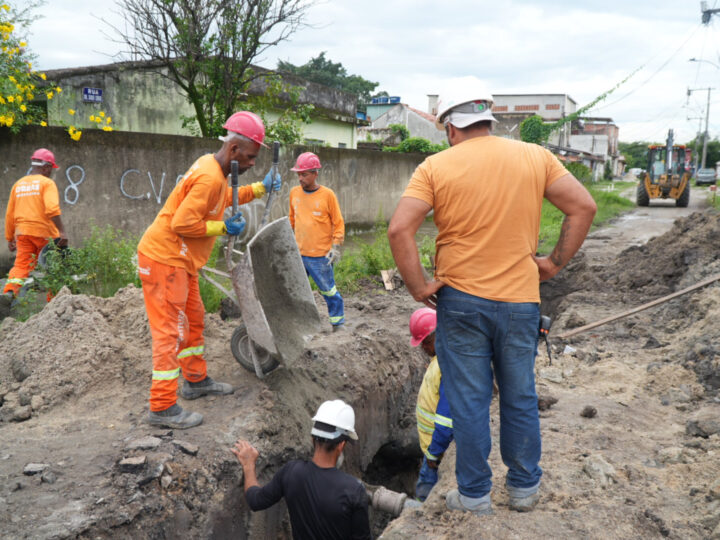 Prefeitura de São Gonçalo inicia pacote de obras de infraestrutura no complexo do Salgueiro