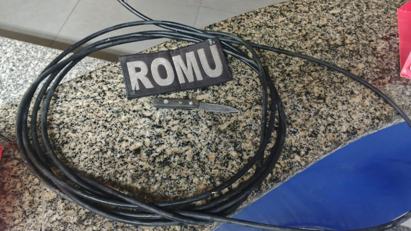 Guarda Municipal prende dupla que tentou furtar cabos em Nova Cidade