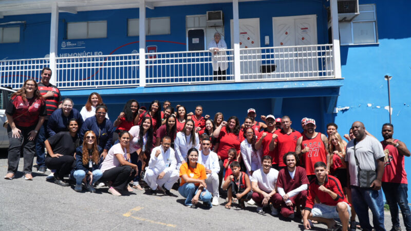  Raça Rubro-Negra participa de campanha de doação de sangue