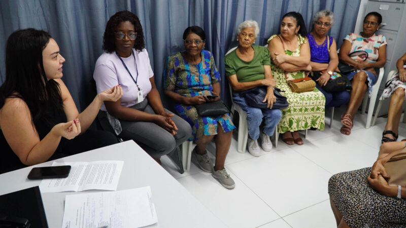 Funasg realiza encontro com idosas em celebração ao mês da mulher