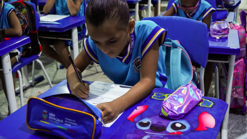 São Gonçalo inicia avaliação de alunos da rede municipal de ensino