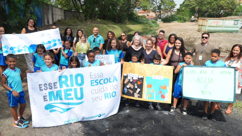 São Gonçalo inicia atividades educativas do projeto ‘Esse Rio é Meu’