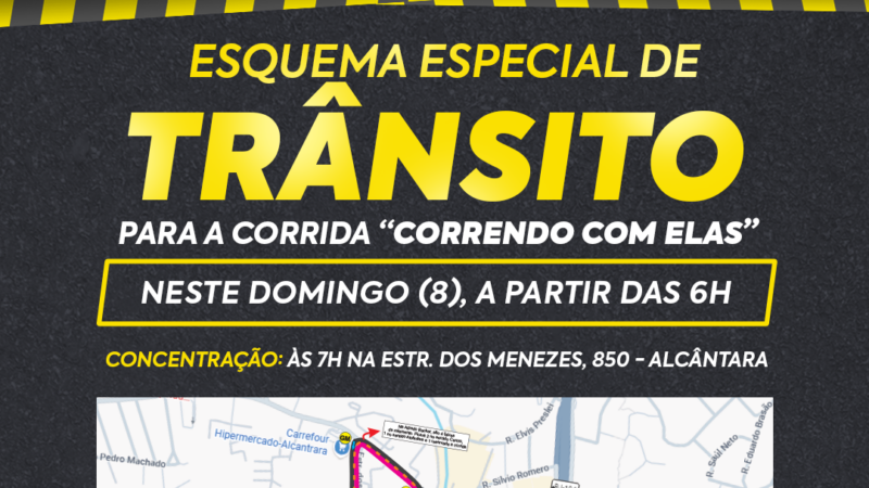 São Gonçalo promove corrida “Correndo com Elas” no Dia Internacional da Mulher