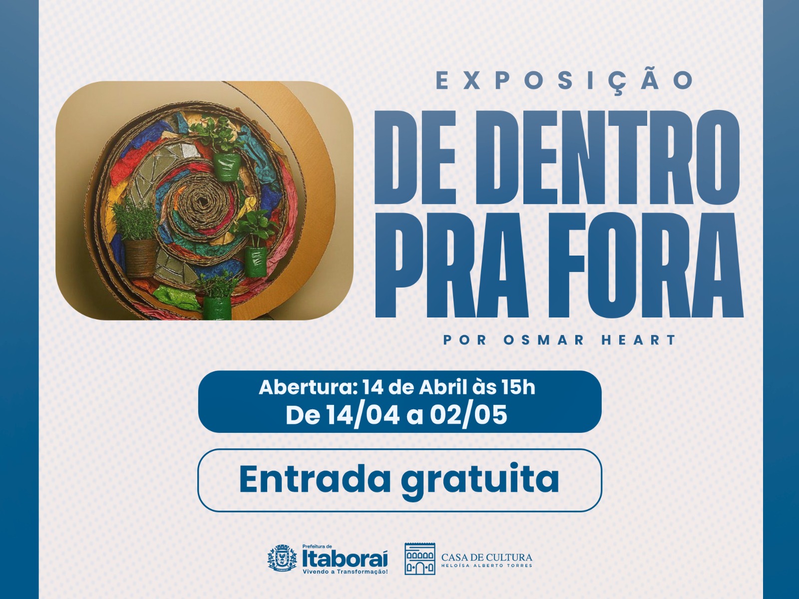 Exposição “De Dentro pra Fora” propõe imersão sensorial sobre o autismo em Itaboraí