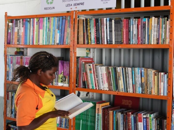 De doações a leitores: CLIN promove circulação de livros na cidade