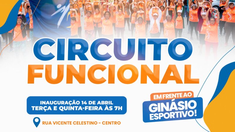 Itaboraí abre inscrições para o circuito funcional no entorno do Ginásio Esportivo