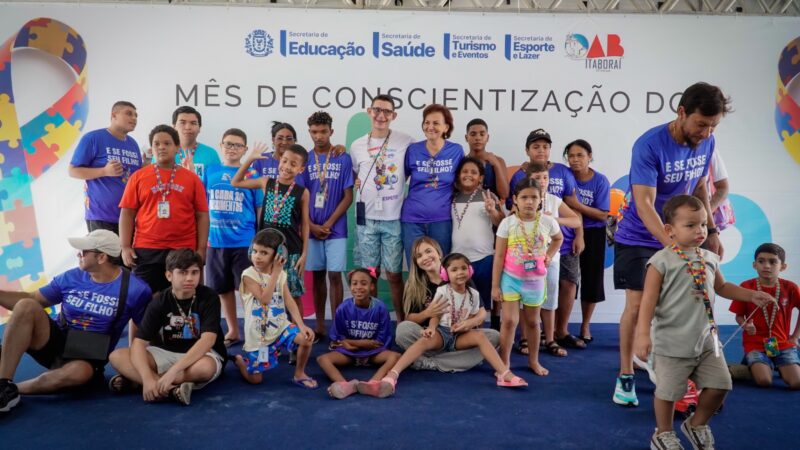 Itaboraí reforça compromisso com inclusão em ação pelo Dia de Conscientização do Autismo