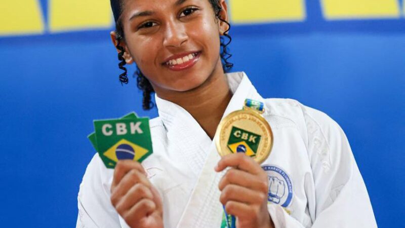 Maricá no topo: atleta de 11 anos é convocada para a Seleção Brasileira de Karatê