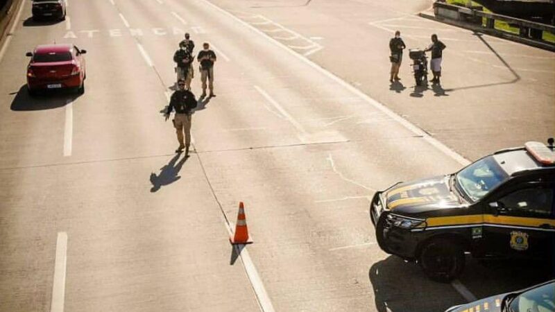 PRF monta forte esquema de segurança nas rodovias federais para o feriadão da Semana Santa