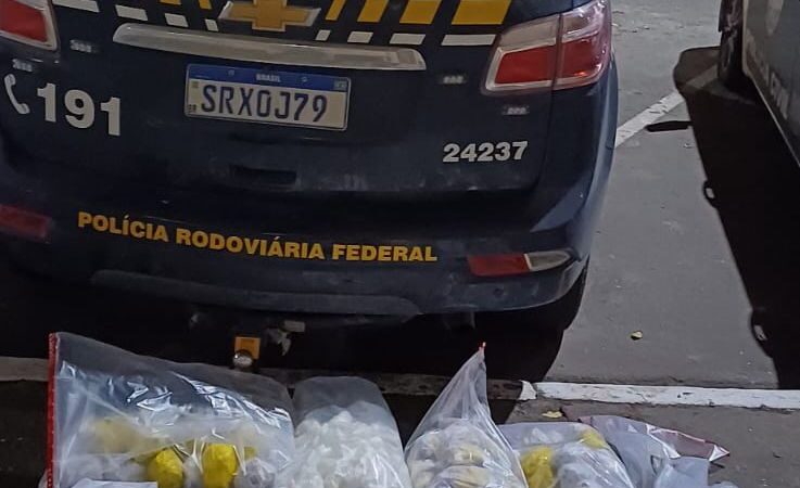 PRF faz grande apreensão de drogas na Ponte Rio-Niterói e prende dois em flagrante