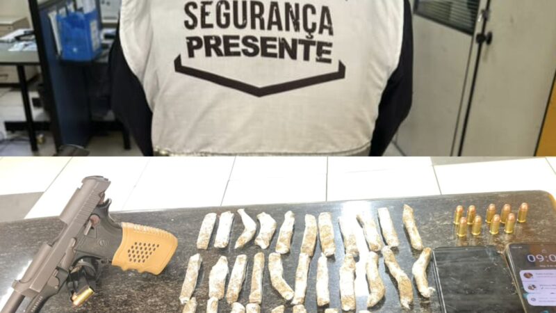 Dupla armada com pistola tenta fugir de moto, mas é capturada pelo Segurança Presente em Niterói