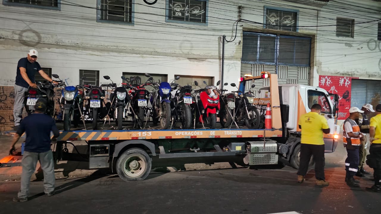 Prefeitura de Niterói abre o mês com mais de 160 motos abordadas em ação de fiscalização