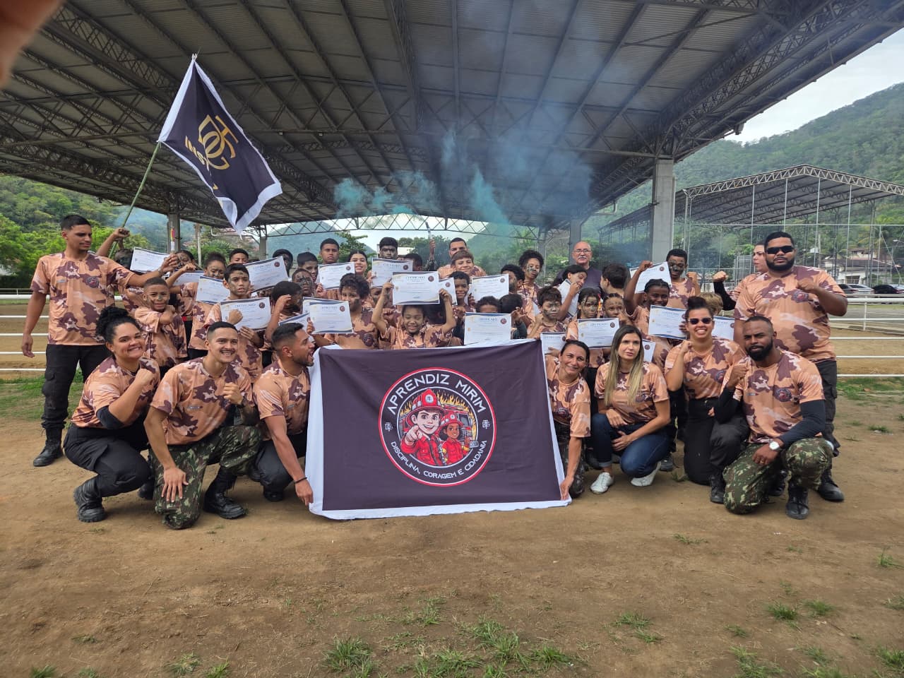Parque Rural abre nova turma de bombeiro mirim