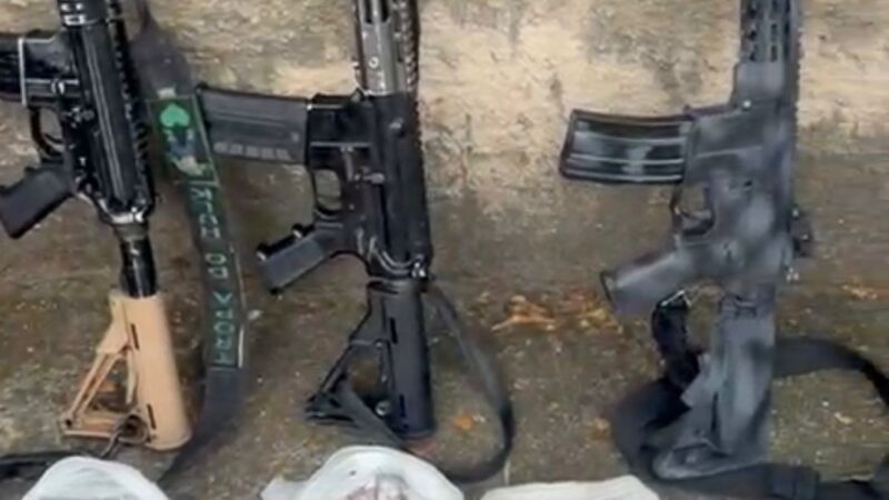 Policial é baleado durante operação no Salgueiro; PM apreende três fuzis e drogas