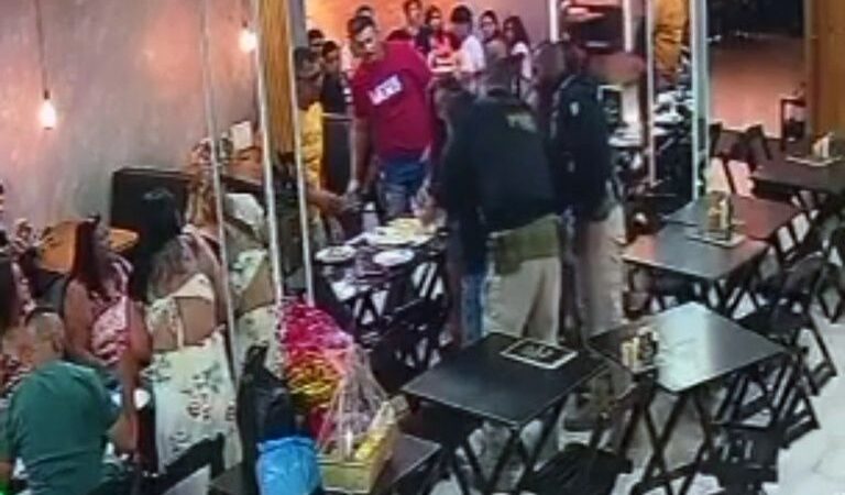 Policial rodoviário federal salva criança engasgada em pizzaria de Manilha (Itaboraí)