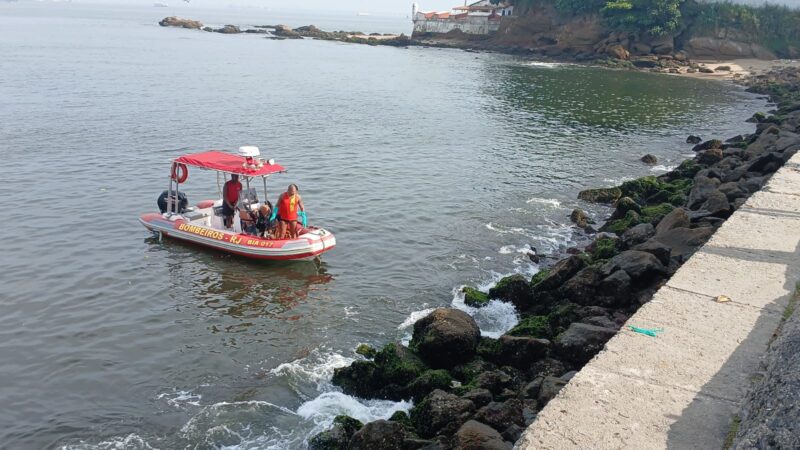 Corpo é encontrado boiando na Praia da Boa Viagem, em Niterói