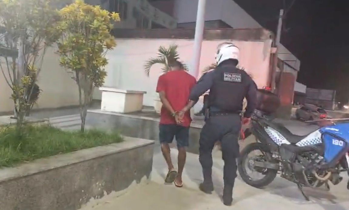 35º BPM prende foragido da Justiça condenado por roubo em Itaboraí