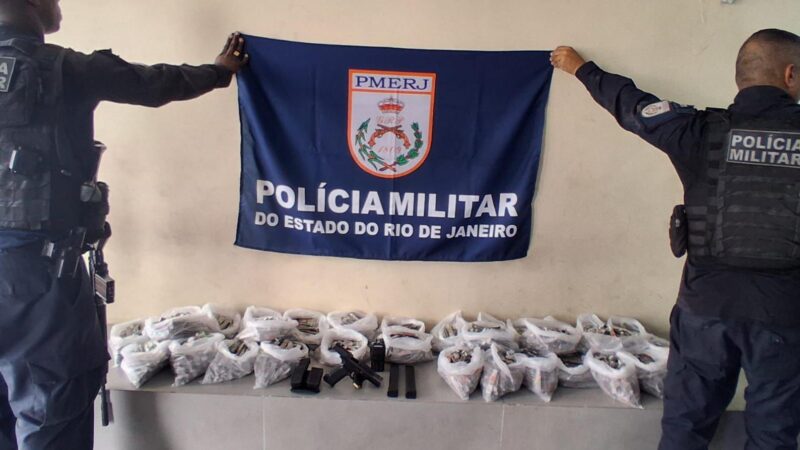 7º BPM causa grande prejuízo ao tráfico no Brejal, em São Gonçalo