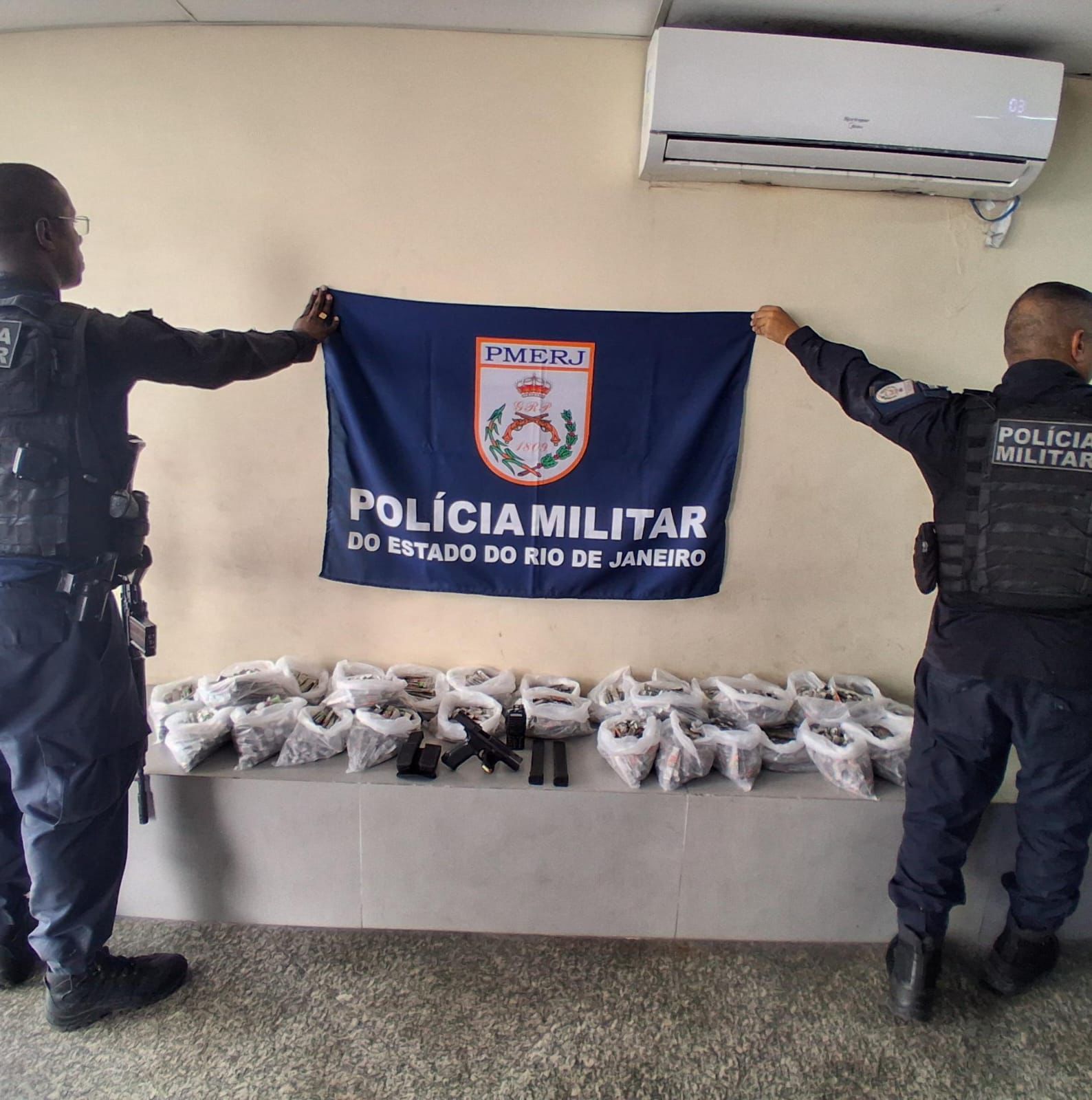 7º BPM causa grande prejuízo ao tráfico no Brejal, em São Gonçalo