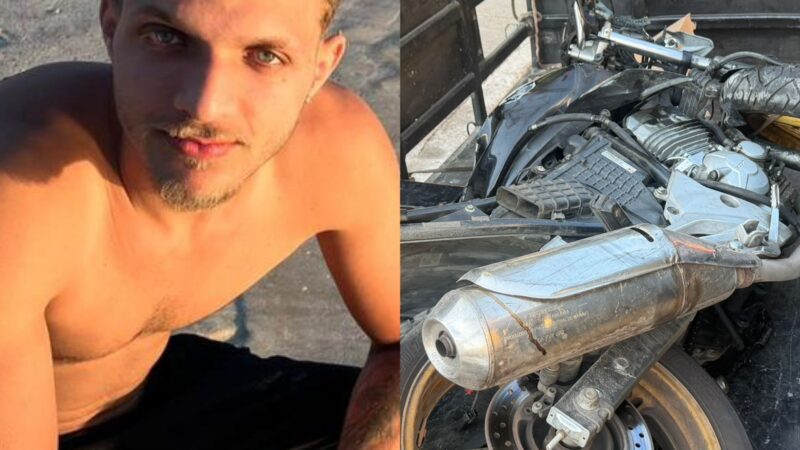 Família tem vídeo que aponta imprudência no trânsito e se mobiliza por justiça após morte de jovem motociclista no Fonseca