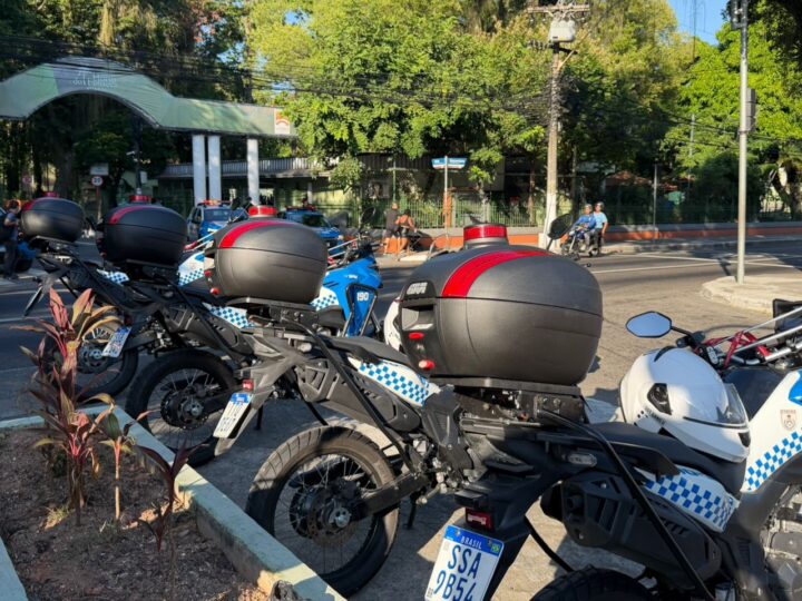 NITERÓI: polícia reforça alameda após alerta de manifestação de motociclistas