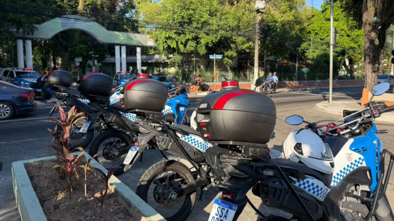 NITERÓI: polícia reforça alameda após alerta de manifestação de motociclistas
