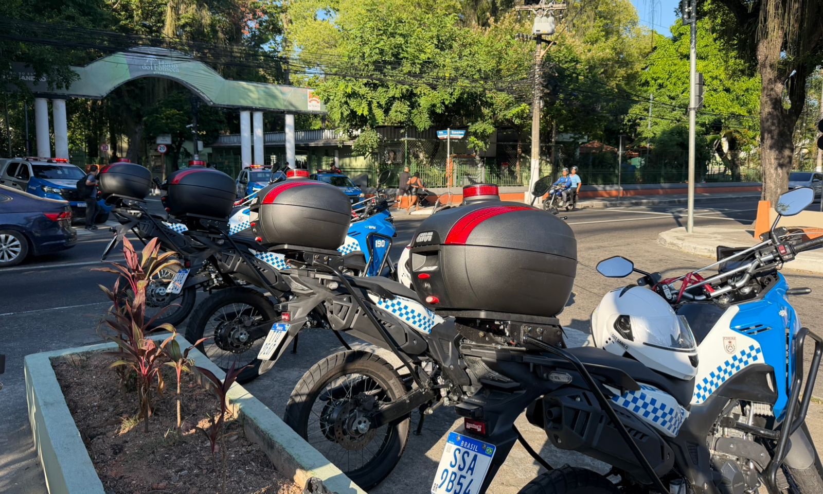 NITERÓI: polícia reforça alameda após alerta de manifestação de motociclistas