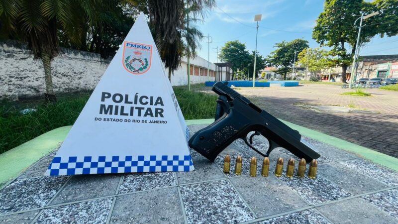 SÃO GONÇALO: Suspeito é preso por equipes do 1º BPM após tentativa de homicídio durante assalto na Covanca
