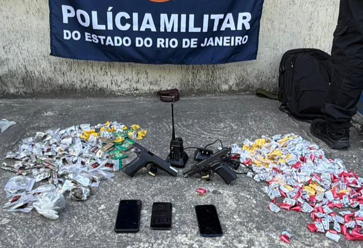 Operação da P2 do 7º BPM termina com seis suspeitos detidos e apreensão de armas no Anaia Grande