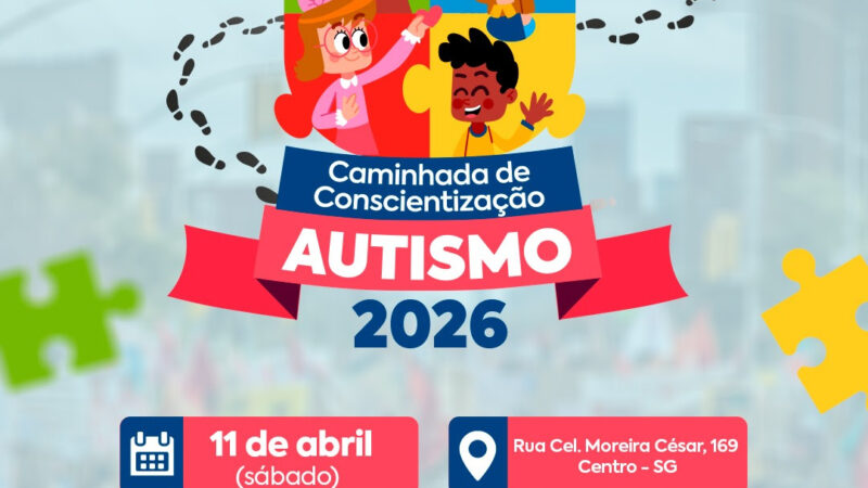 São Gonçalo recebe caminhada de conscientização do autismo