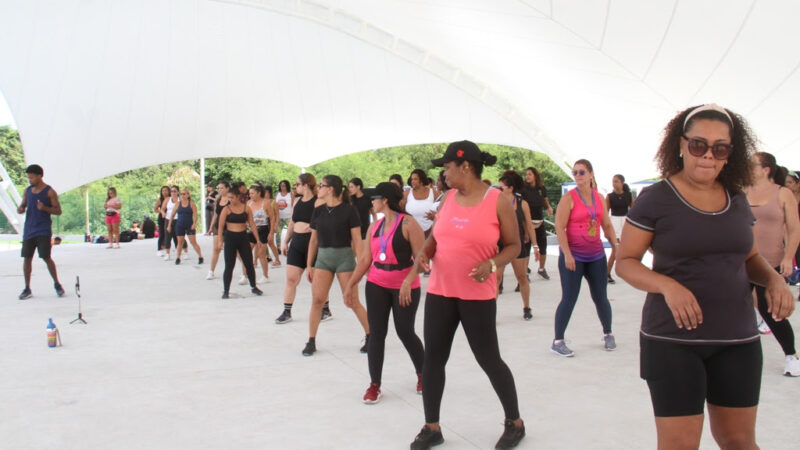 Aula de Charme movimenta o Parque RJ Nosso Sonho