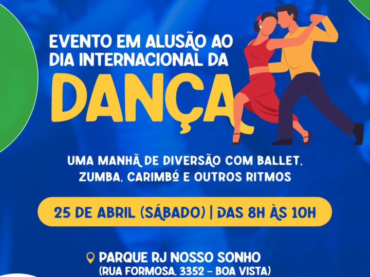 Parque RJ Nosso Sonho recebe evento especial em comemoração ao Dia Internacional da Dança