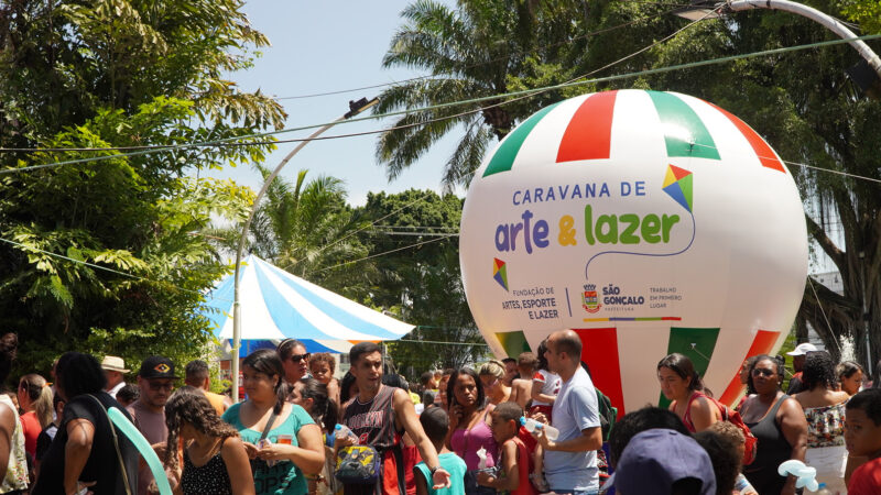 Caravana de Arte e Lazer chega aos bairros Mutuá e Boaçu