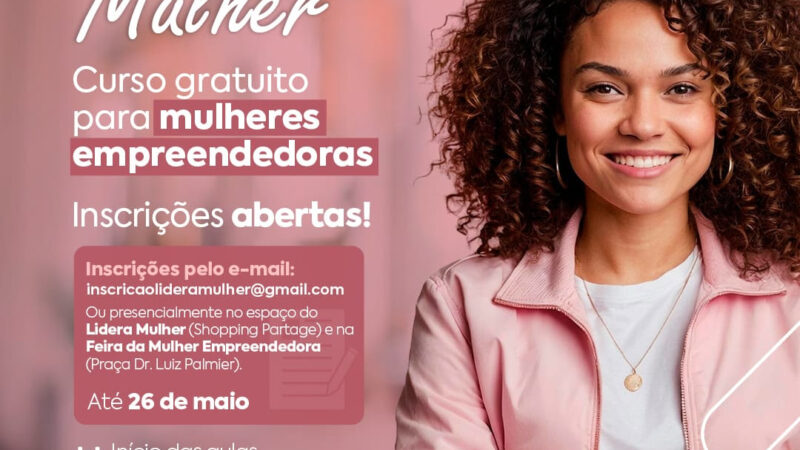 Lidera Mulher abre inscrições para 18ª turma