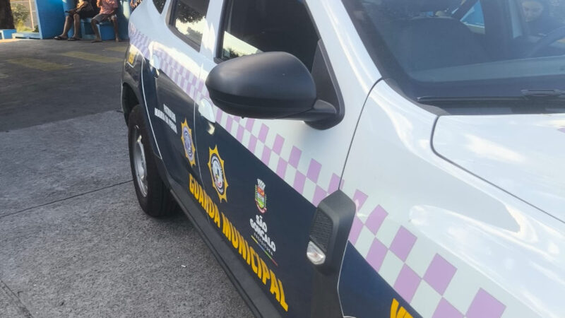 Homem é detido pela Guarda Municipal após agredir companheira