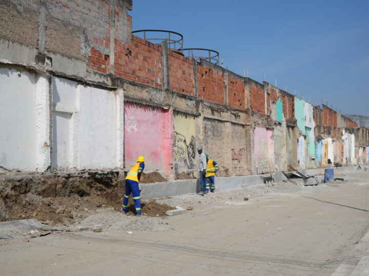 Obras do MUVI seguem avançando no Alcântara e Jardim Catarina