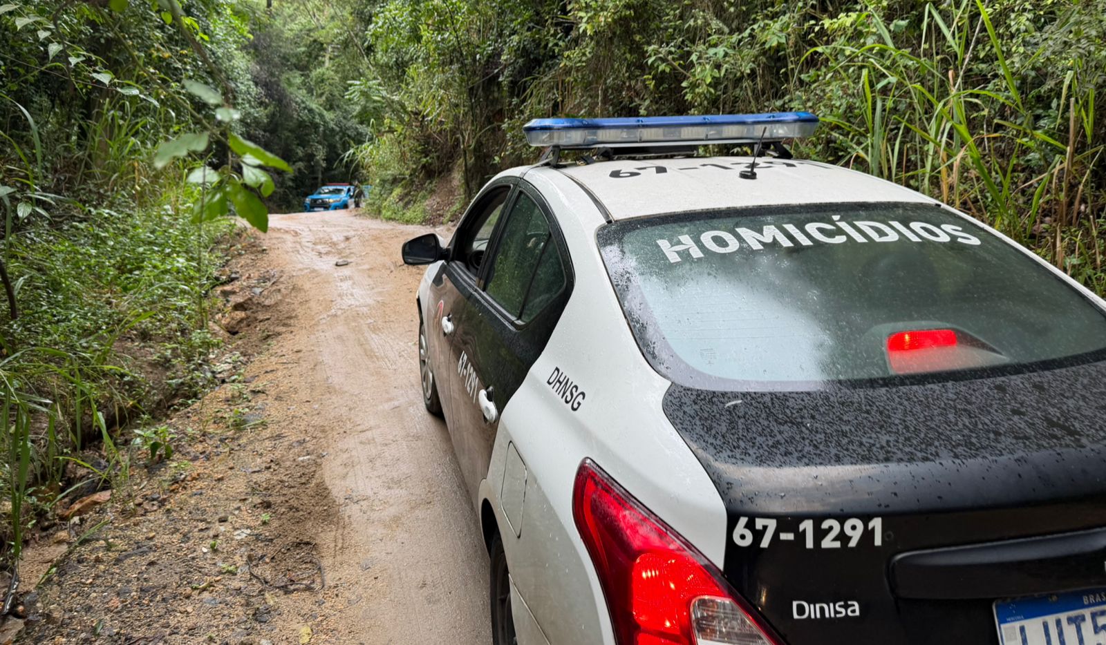 Corpo carbonizado é encontrado em Muriqui, em Niterói