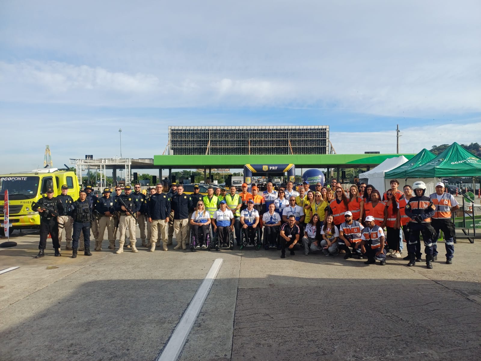 PRF dá início à Operação Maio Amarelo 2026 na Ponte Rio-Niterói