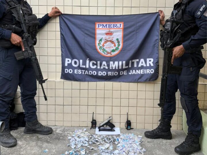 Apreensão na comunidade do Zulu, em Santa Rosa, termina com cinco presos e arma apreendida