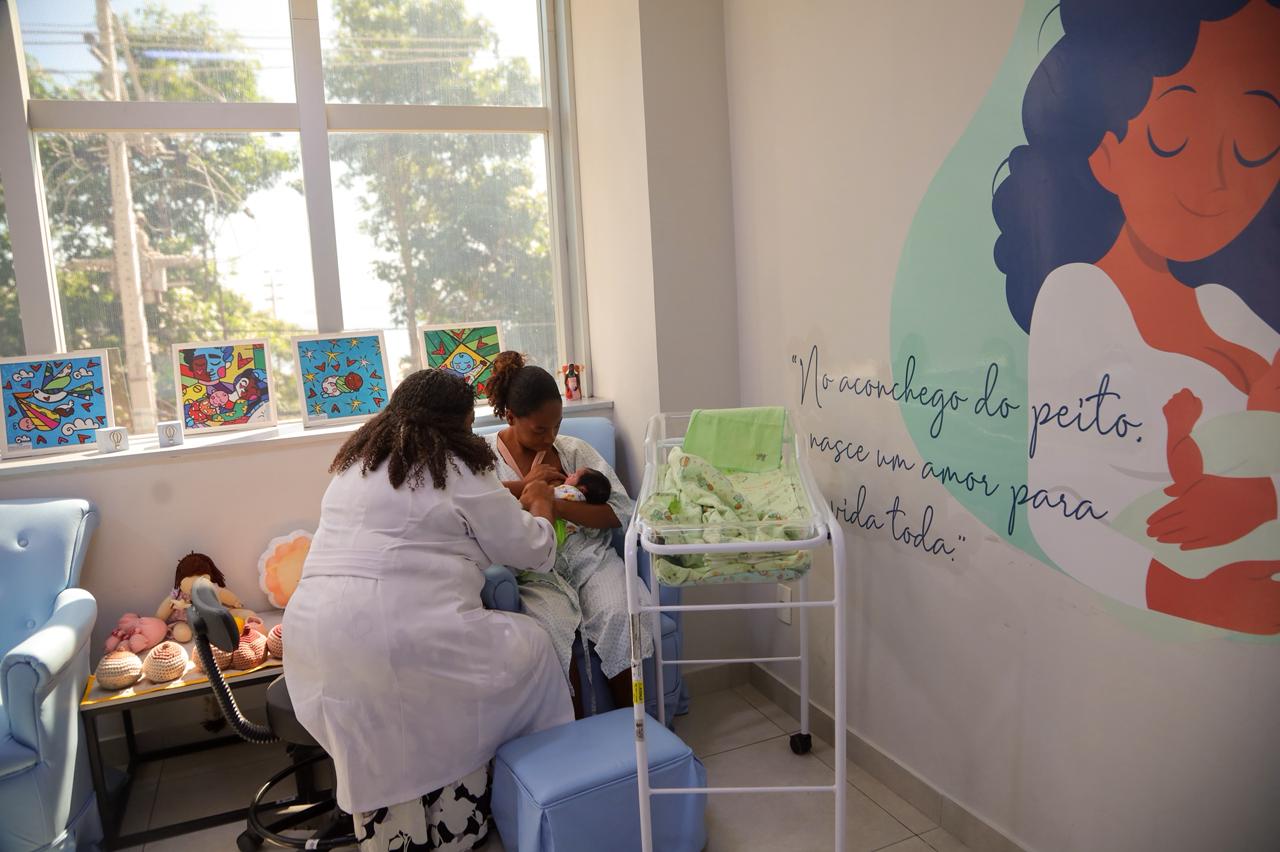 Prefeito Rodrigo Neves comemora um ano da reinauguração da Maternidade Alzira Reis