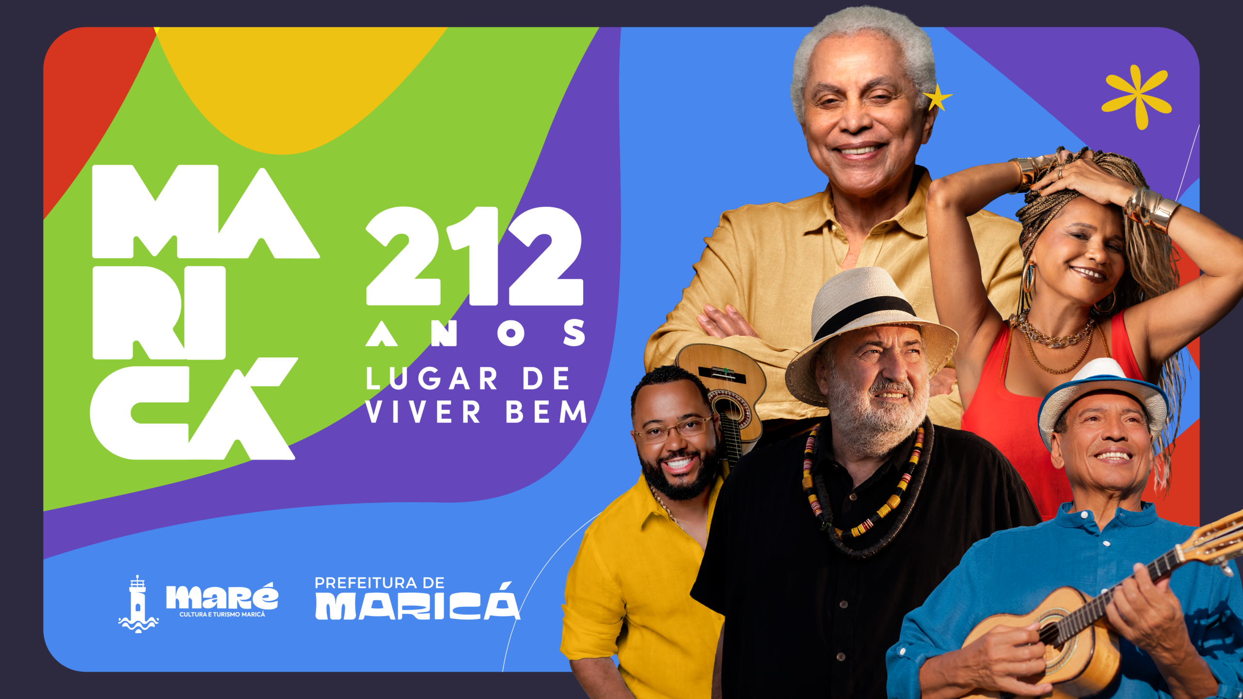 Maricá inicia celebração de 212 anos com shows de Moacyr Luz, Dudu Nobre, Teresa Cristina e Paulinho da Viola