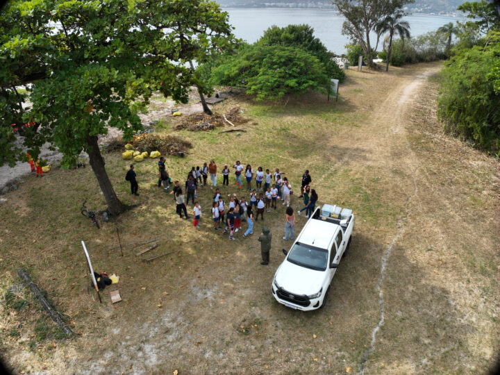 Prefeitura de Niterói realiza ação de recuperação ambiental no Parque Natural Municipal Morro do Morcego