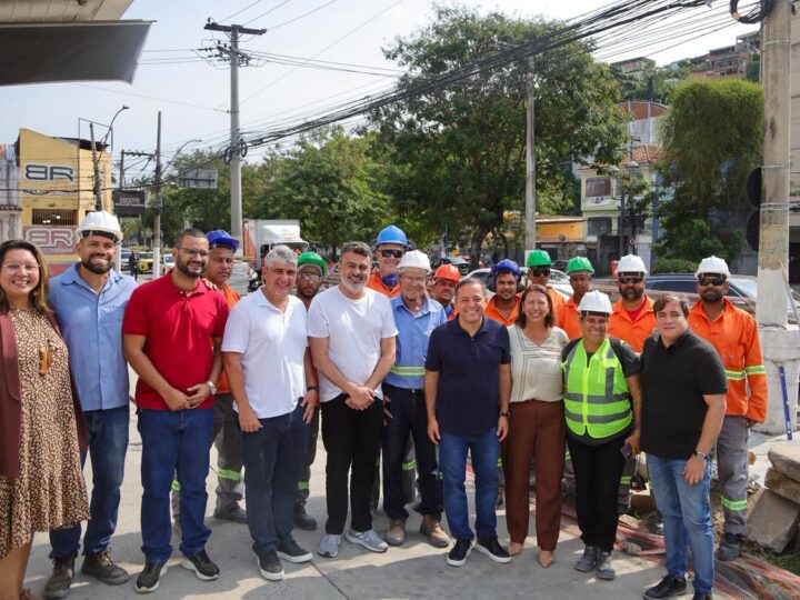 Obra de modernização da Alameda São Boaventura começa no Fonseca