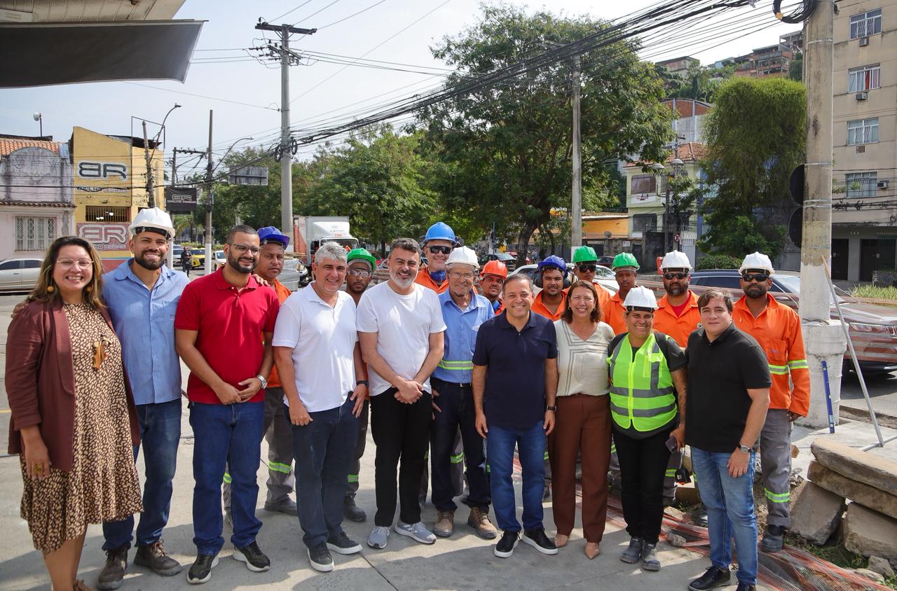 Obra de modernização da Alameda São Boaventura começa no Fonseca