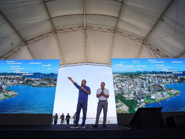 Prefeito de Niterói participa de lançamento de novo empreendimento no Centro