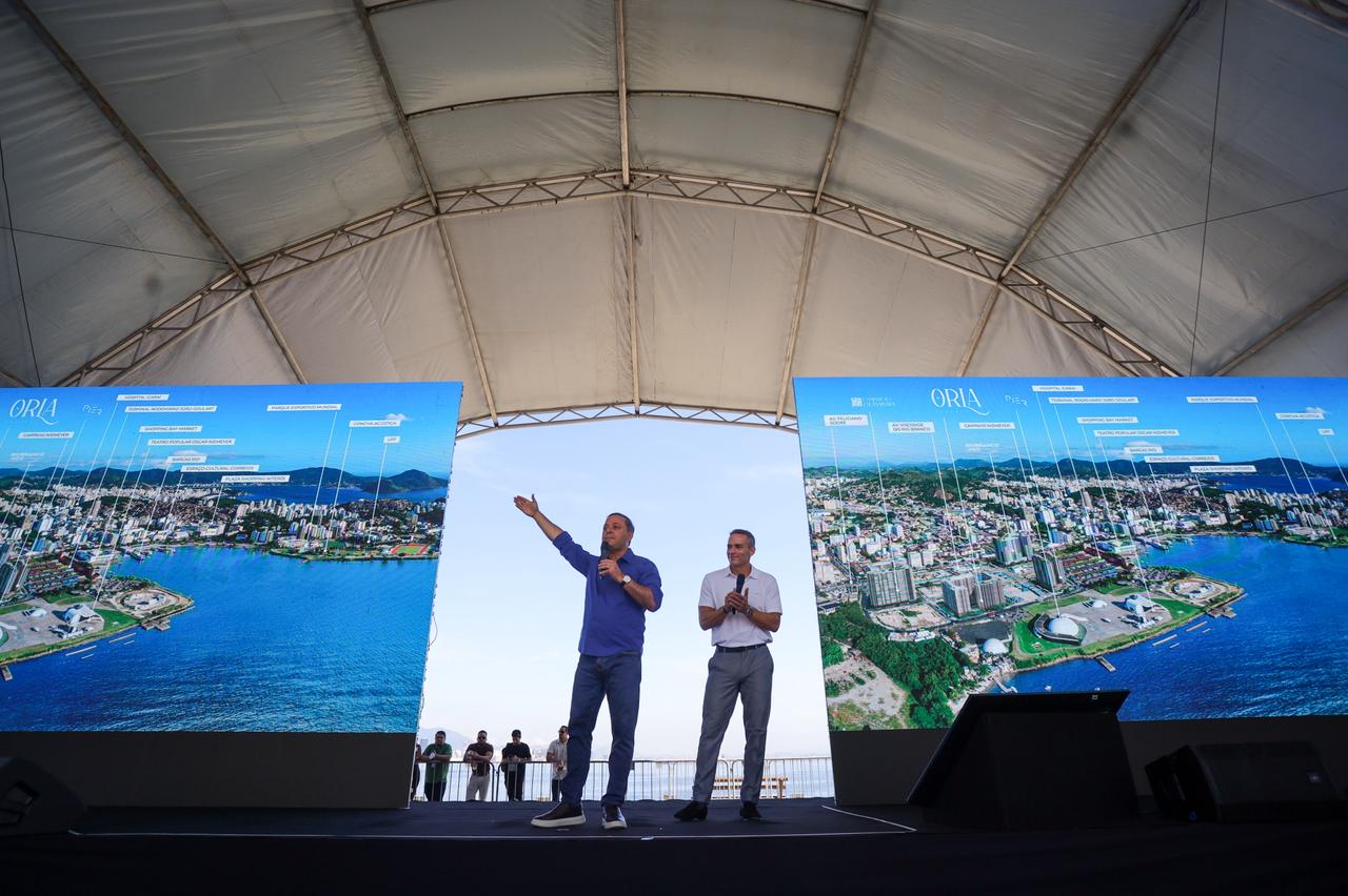 Prefeito de Niterói participa de lançamento de novo empreendimento no Centro